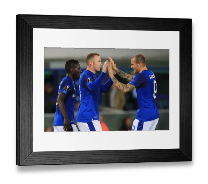 Framed Print : Wayne Rooney's Goal: Everton vs Apollon Limassol in UEFA Europa League Group E Framed Print : Wayne Rooney's Goal: Everton vs Apollon Limassol in UEFA Europa League Group E