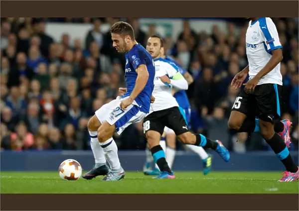 Nikola Vlasic Scores Everton's Second Goal Against Apollon Limassol in UEFA Europa League (Group E, Goodison Park)