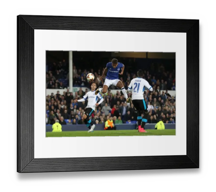 Framed Print : Everton's Calvert-Lewin Goes for Glory: UEFA Europa League Group E Showdown vs Apollon Limassol at Goodison Park Framed Print : Everton's Calvert-Lewin Goes for Glory: UEFA Europa League Group E Showdown vs Apollon Limassol at Goodison Park
