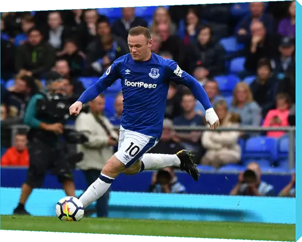 Everton vs Burnley: Wayne Rooney at Goodison Park