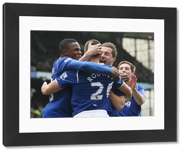 Jack Rodwell's Debut Goal: Everton's FA Cup Fifth Round Triumph over Aston Villa (08 / 09)