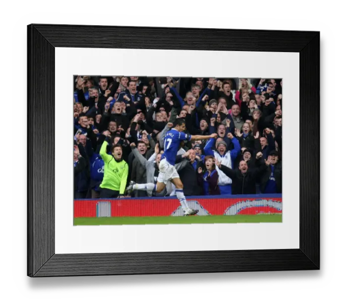 Framed Print : Tim Cahill's Hat-Trick: Everton's FA Cup Triumph Over Aston Villa (08 / 09, Goodison Park) Framed Print : Tim Cahill's Hat-Trick: Everton's FA Cup Triumph Over Aston Villa (08 / 09, Goodison Park)
