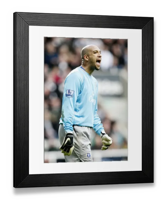 Framed Print : Tim Howard: Everton Goalkeeper in Action Against Newcastle United (Season 08 / 09, Game 22) Framed Print : Tim Howard: Everton Goalkeeper in Action Against Newcastle United (Season 08 / 09, Game 22)
