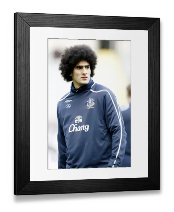 Framed Print : Marouane Fellaini's Unwavering Concentration: Everton Star's Pre-Match Focus at St. James Park (Newcastle v Everton, Barclays Premier League, 2009) Framed Print : Marouane Fellaini's Unwavering Concentration: Everton Star's Pre-Match Focus at St. James Park (Newcastle v Everton, Barclays Premier League, 2009)