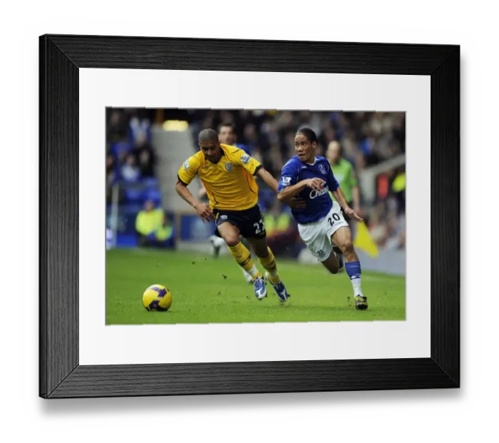 Framed Print : Football - Everton v West Bromwich Albion Barclays Framed Print : Football - Everton v West Bromwich Albion Barclays