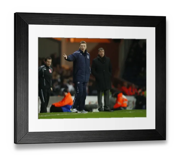 Framed Print : Moyes vs Allardyce: Everton vs Blackburn Rovers in Barclays Premier League, 2009 - A Clash of Managers at Ewood Park Framed Print : Moyes vs Allardyce: Everton vs Blackburn Rovers in Barclays Premier League, 2009 - A Clash of Managers at Ewood Park