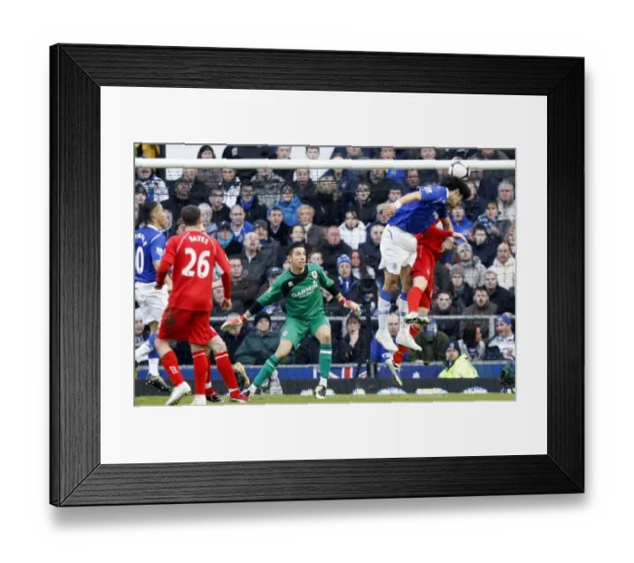 Framed Print : Marouane Fellaini Scores the First Goal: Everton's FA Cup Quarterfinal Victory over Middlesbrough at Goodison Park (March 8, 2009) Framed Print : Marouane Fellaini Scores the First Goal: Everton's FA Cup Quarterfinal Victory over Middlesbrough at Goodison Park (March 8, 2009)