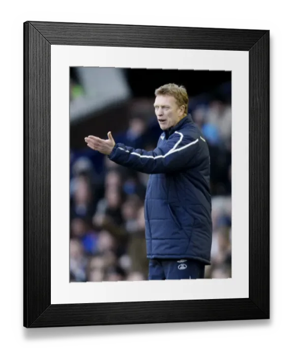 Framed Print : David Moyes and Everton's FA Cup Quarterfinal Victory over Middlesbrough at Goodison Park (08 / 03 / 09) Framed Print : David Moyes and Everton's FA Cup Quarterfinal Victory over Middlesbrough at Goodison Park (08 / 03 / 09)