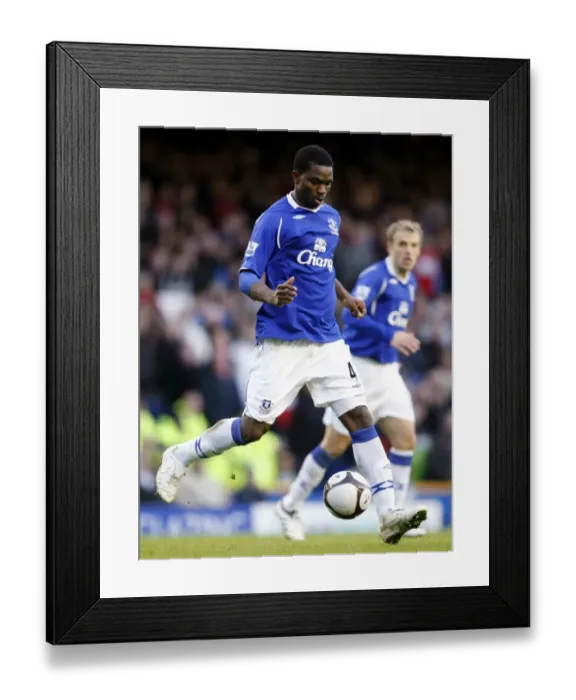 Framed Print : Unforgettable Yobo: Everton's Heroic Performance in FA Cup Quarterfinal vs. Middlesbrough (08 / 09) Framed Print : Unforgettable Yobo: Everton's Heroic Performance in FA Cup Quarterfinal vs. Middlesbrough (08 / 09)
