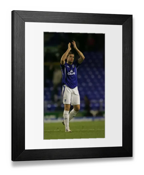 Framed Print : James Beattie Bids Farewell: An Everton FC Departure Framed Print : James Beattie Bids Farewell: An Everton FC Departure