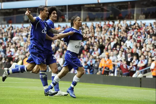 Football - Aston Villa v Everton Barclays Premier League