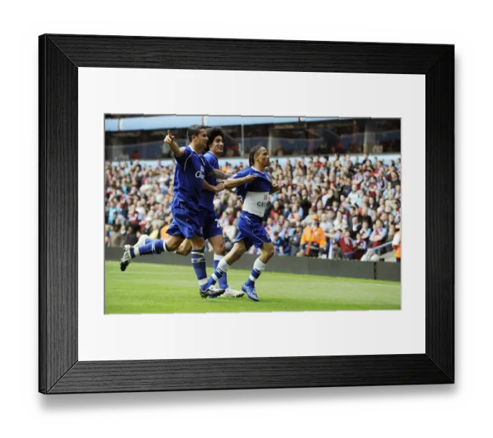 Framed Print : Football - Aston Villa v Everton Barclays Premier League Framed Print : Football - Aston Villa v Everton Barclays Premier League