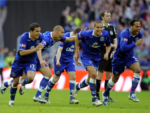 Everton's FA Cup Triumph: Everton vs Manchester United - Wembley Semi-Final Victory (19 / 4 / 09)