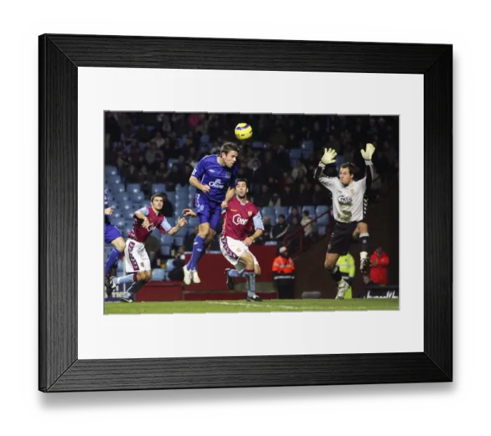 Framed Print : James Beattie's Heart-Stopping Near-Miss: A Thwarted Goal Attempt for Everton FC (First Half) Framed Print : James Beattie's Heart-Stopping Near-Miss: A Thwarted Goal Attempt for Everton FC (First Half)