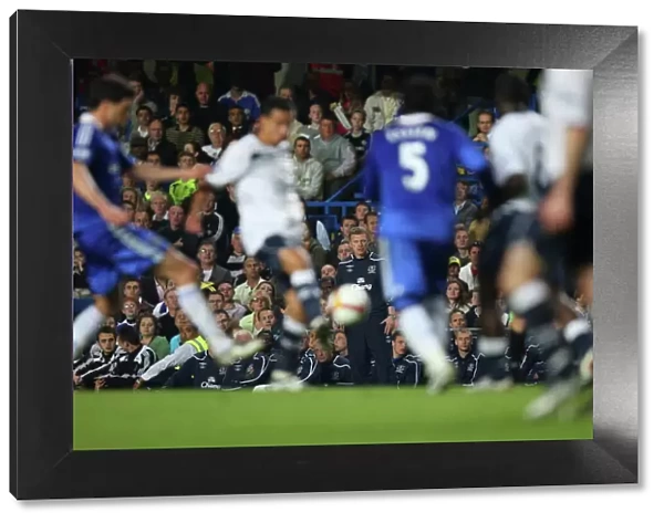 David Moyes at Stamford Bridge: Everton vs. Chelsea, Barclays Premier League 08 / 09 Season