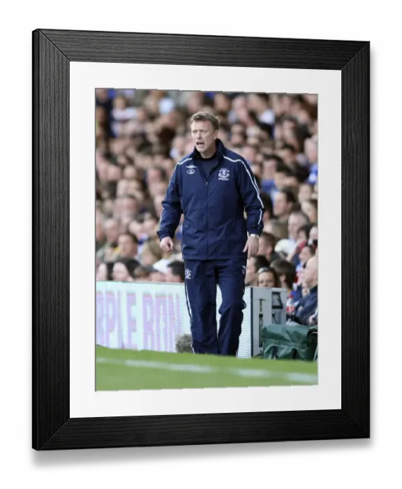 Framed Print : Football - Everton v Manchester City Barclays Premier