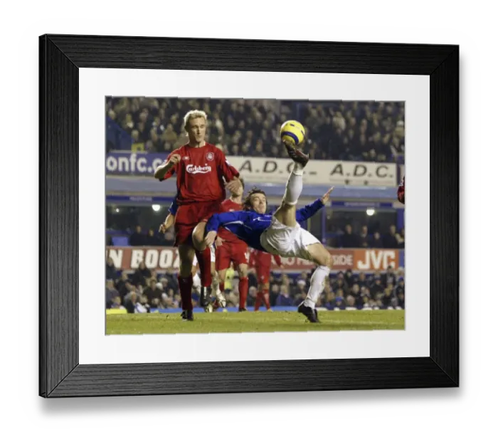 Framed Print : Football Magic: Simon Davies Aerial Goal Setup Framed Print : Football Magic: Simon Davies Aerial Goal Setup