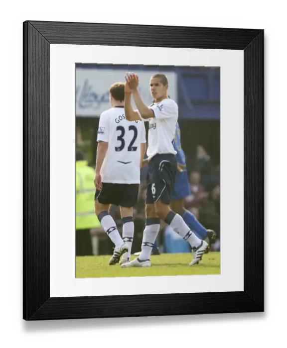 Framed Print : Jack Rodwell's Emotional Farewell: Everton's Full-Time Tribute vs. Portsmouth, 2008-09 Premier League Framed Print : Jack Rodwell's Emotional Farewell: Everton's Full-Time Tribute vs. Portsmouth, 2008-09 Premier League