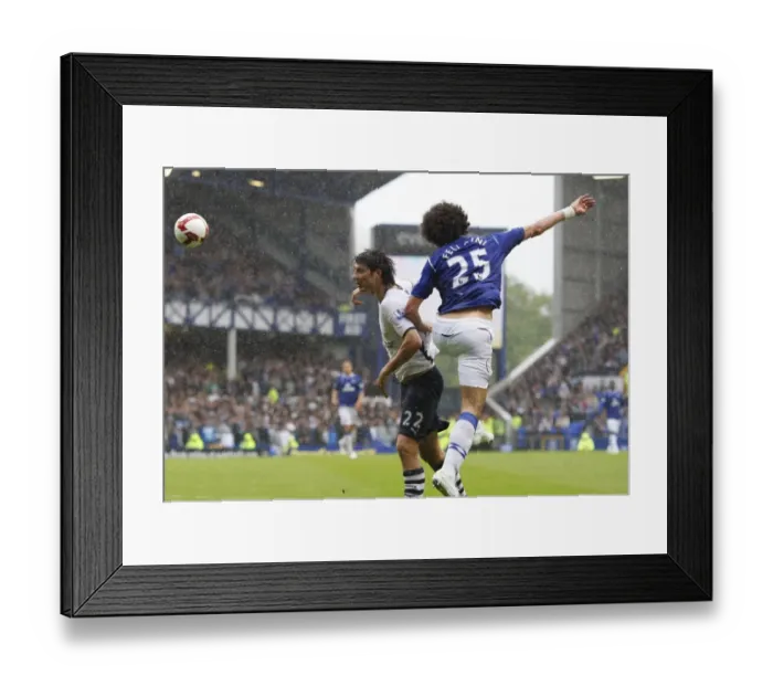 Framed Print : Fellaini vs. Corluka: Everton vs. Tottenham Clash in the Premier League (09 / 05 / 09) Framed Print : Fellaini vs. Corluka: Everton vs. Tottenham Clash in the Premier League (09 / 05 / 09)