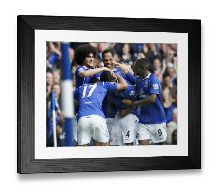 Framed Print : Joseph Yobo Scores His Second Goal: Everton's Victory Against West Ham United (16 / 05 / 09) Framed Print : Joseph Yobo Scores His Second Goal: Everton's Victory Against West Ham United (16 / 05 / 09)