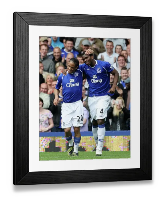 Framed Print : Football - Everton v West Ham United Barclays Premier Framed Print : Football - Everton v West Ham United Barclays Premier