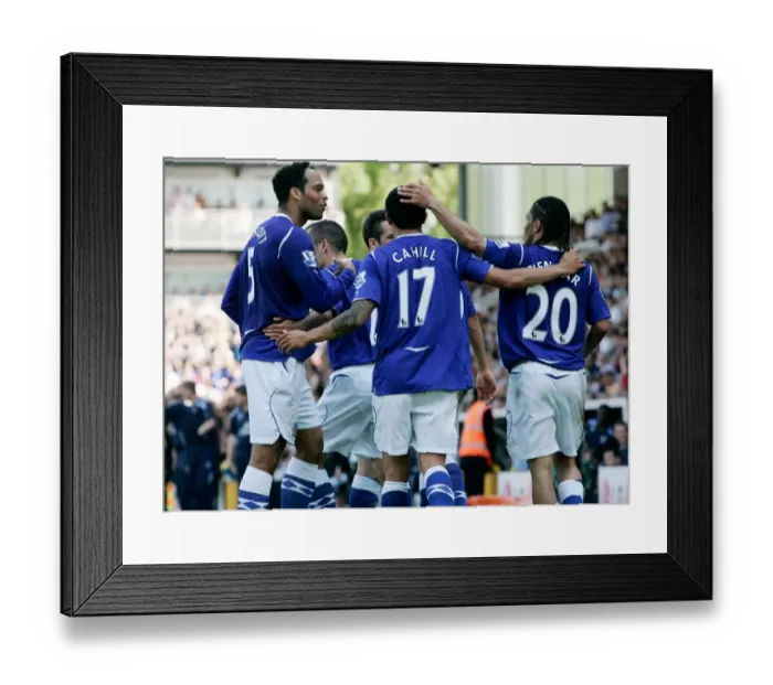 Framed Print : Osman's Historic Goal: Everton's Celebration at Craven Cottage (Fulham v Everton, Barclays Premier League, May 2009) Framed Print : Osman's Historic Goal: Everton's Celebration at Craven Cottage (Fulham v Everton, Barclays Premier League, May 2009)