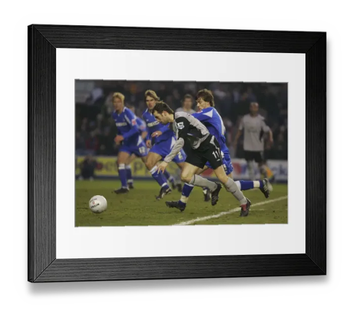 Framed Print : Intense Football Rivalry: McFadden vs. Cogan - A Clash of Passions on the Field Framed Print : Intense Football Rivalry: McFadden vs. Cogan - A Clash of Passions on the Field