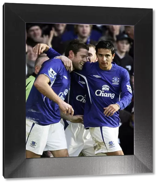 Beattie and Cahill's Unforgettable Moment: Everton's First Goal Celebration