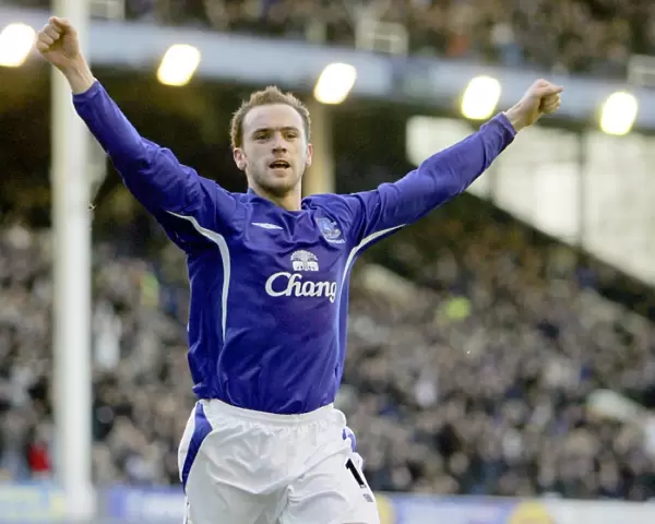 James McFadden's Thrilling Debut: The Unforgettable Goal that Kicked Off Everton's Victory