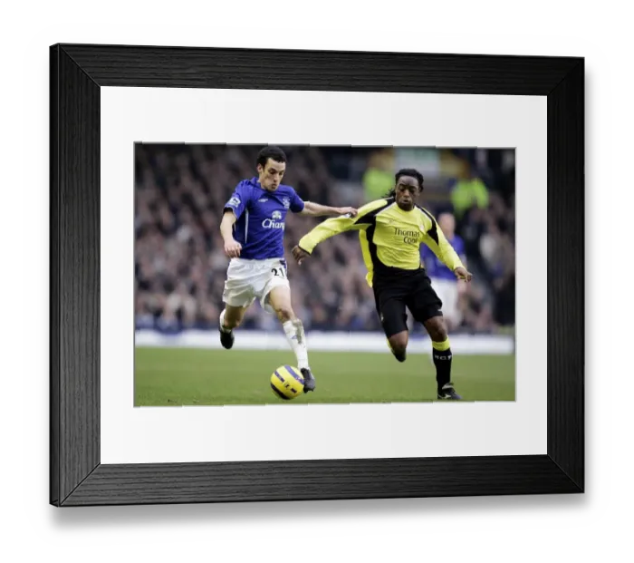 Framed Print : Leon Osman Framed Print : Leon Osman