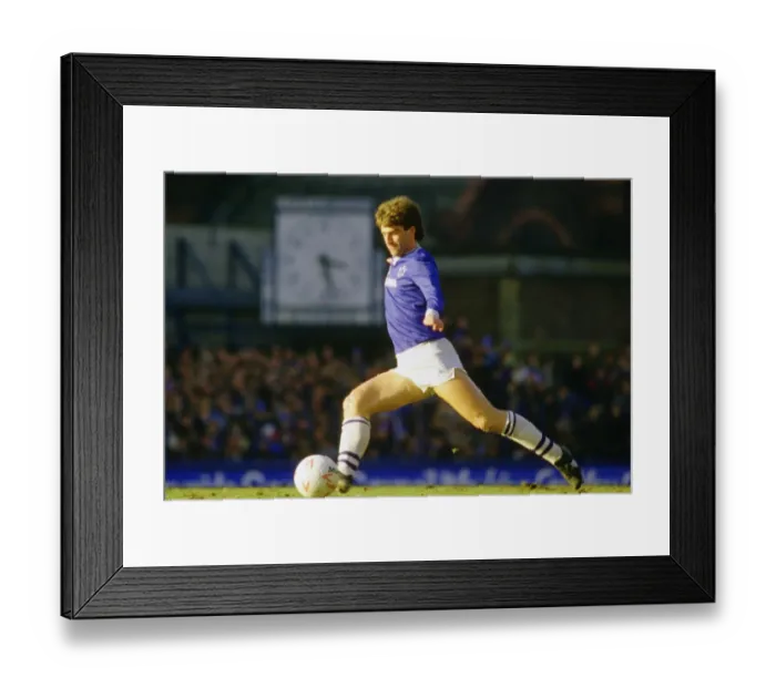 Framed Print : Tenacious Defender in Action: Kevin Ratcliffe at Everton Football Club Framed Print : Tenacious Defender in Action: Kevin Ratcliffe at Everton Football Club