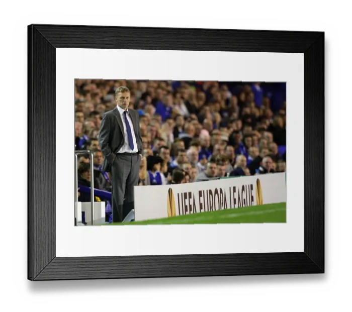 Framed Print : David Moyes Intense Focus: Everton vs AEK Athens, UEFA Europa League (Everton VS AEK) Framed Print : David Moyes Intense Focus: Everton vs AEK Athens, UEFA Europa League (Everton VS AEK)