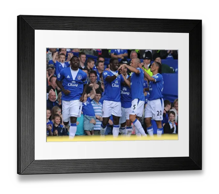 Framed Print : Soccer - Barclays Premier League - Everton v Blackburn Rovers - Goodison Park Framed Print : Soccer - Barclays Premier League - Everton v Blackburn Rovers - Goodison Park