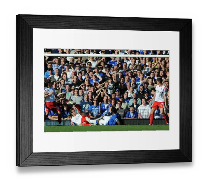 Framed Print : Joseph Yobo Scores the Third Goal: Everton FC vs. Blackburn Rovers, Barclays Premier League, Goodison Park Framed Print : Joseph Yobo Scores the Third Goal: Everton FC vs. Blackburn Rovers, Barclays Premier League, Goodison Park