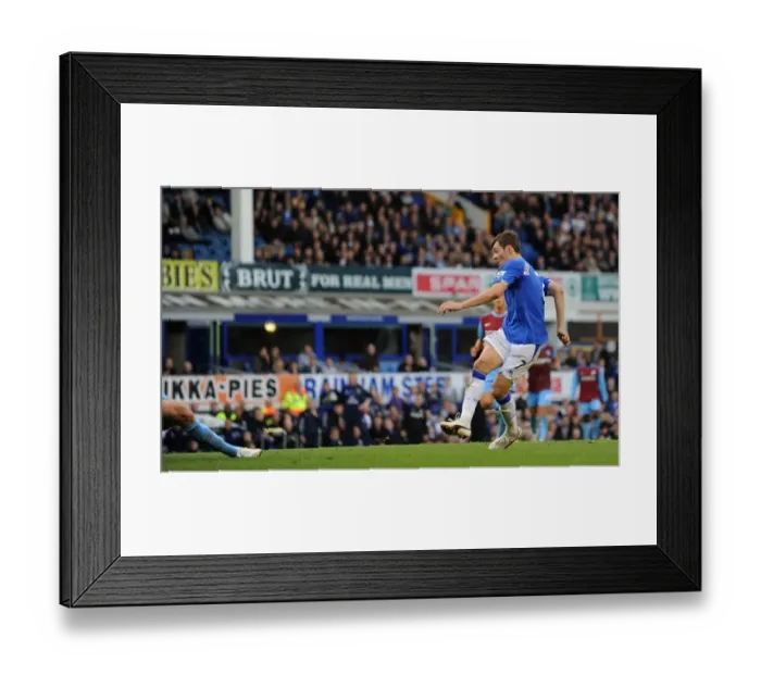 Framed Print : Soccer - Barclays Premier League - Everton v Aston Villa - Goodison Park Framed Print : Soccer - Barclays Premier League - Everton v Aston Villa - Goodison Park