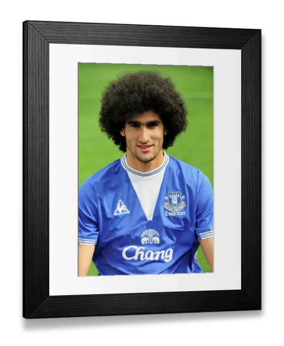 Framed Print : Marouane Fellaini Framed Print : Marouane Fellaini