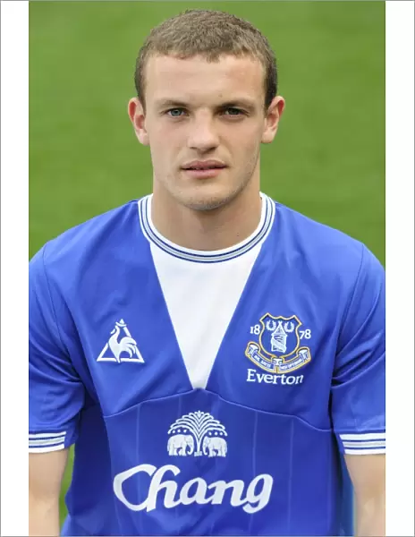 Everton FC - James Wallace, 2009-10 Team Photo