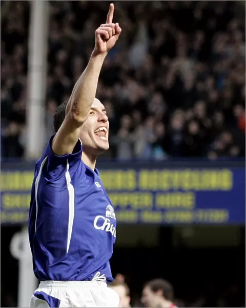 Leon Osman Scores the Opener: Everton's Thrilling Victory Moment