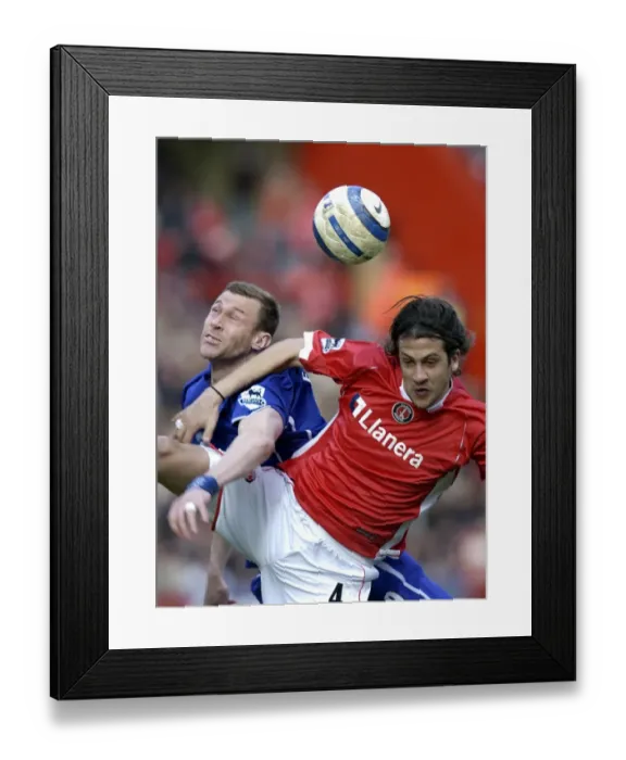 Framed Print : Intense Football Rivalry: Duncan Ferguson vs. Gonzalo Sorondo - A Fiery Showdown on the Field Framed Print : Intense Football Rivalry: Duncan Ferguson vs. Gonzalo Sorondo - A Fiery Showdown on the Field
