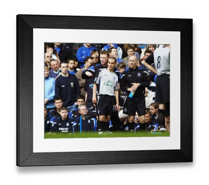 Framed Print : David Moyes and Leon Osman