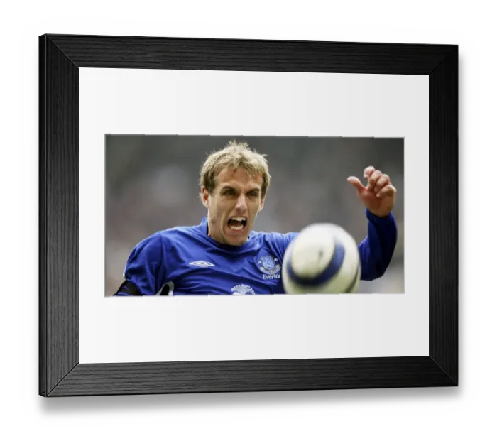 Framed Print : Phil Neville Framed Print : Phil Neville