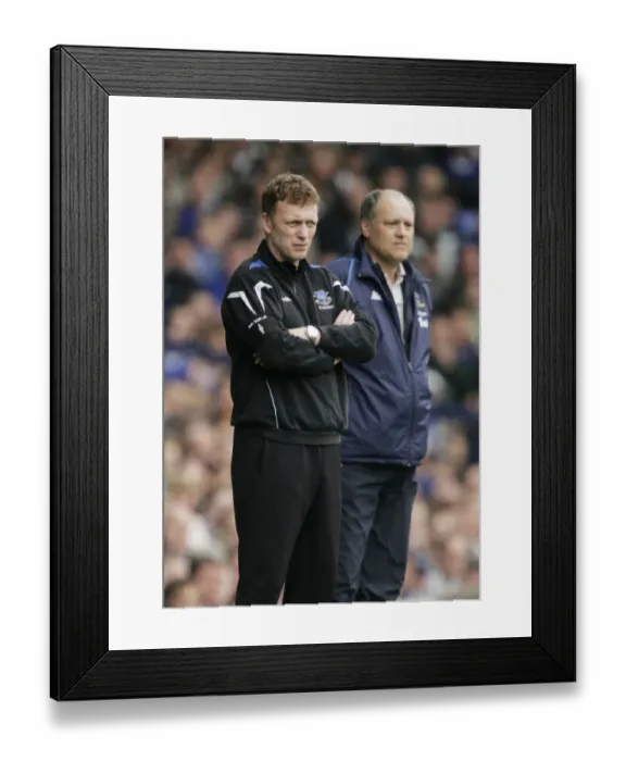 Framed Print : David Moyes and Martin Jol