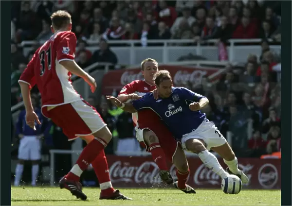 Van der Meyde vs McMahon: A Premier League Showdown at The Riverside, 05 / 06 - Everton vs Middlesbrough