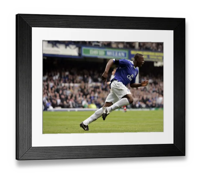 Framed Print : Football - Everton v West Bromwich Albion FA Barclays Premiership Framed Print : Football - Everton v West Bromwich Albion FA Barclays Premiership