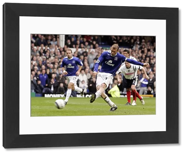 Duncan Ferguson's Dramatic Penalty Rebound: Everton's Comeback Win Against West Bromwich Albion, FA Barclays Premiership, 2006