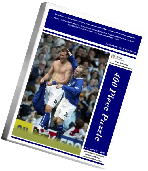 Duncan Ferguson's Triumphant Goal: Everton's Victory over Leeds United in the FA Barclaycard Premiership (September 28, 2003)