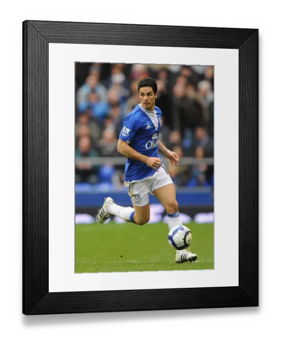 Framed Print : Mikel Arteta, Everton Framed Print : Mikel Arteta, Everton
