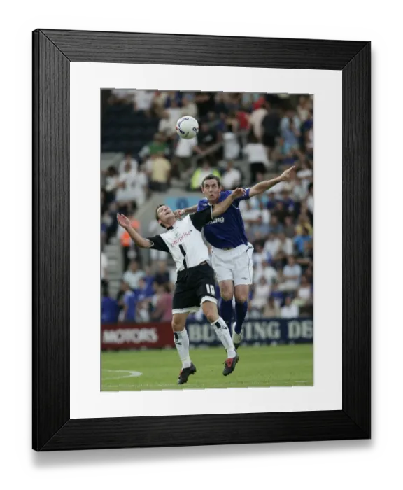 Framed Print : Football - Preston North End v Everton - Paul McKenna Testimonial Framed Print : Football - Preston North End v Everton - Paul McKenna Testimonial