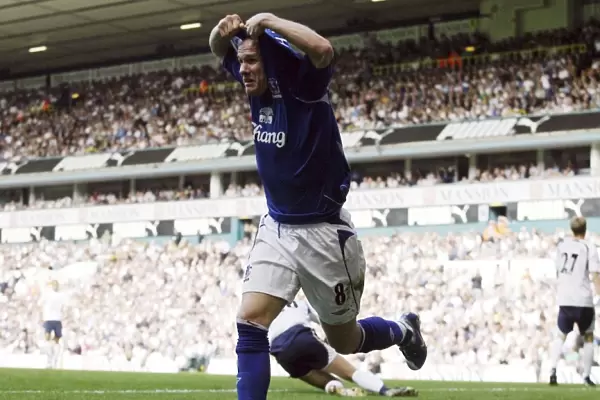 Everton's Unforgettable Moment: Andy Johnson's Euphoric Celebration of the Toffees Second Goal