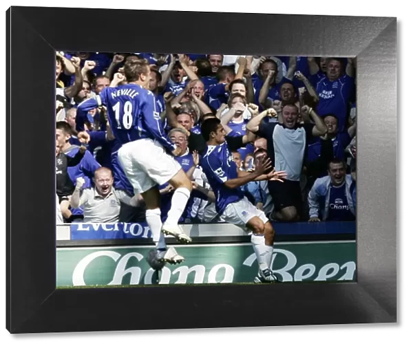 Euphoria Unleashed: Tim Cahill's Iconic Goal Celebration vs. Liverpool (Everton FC)